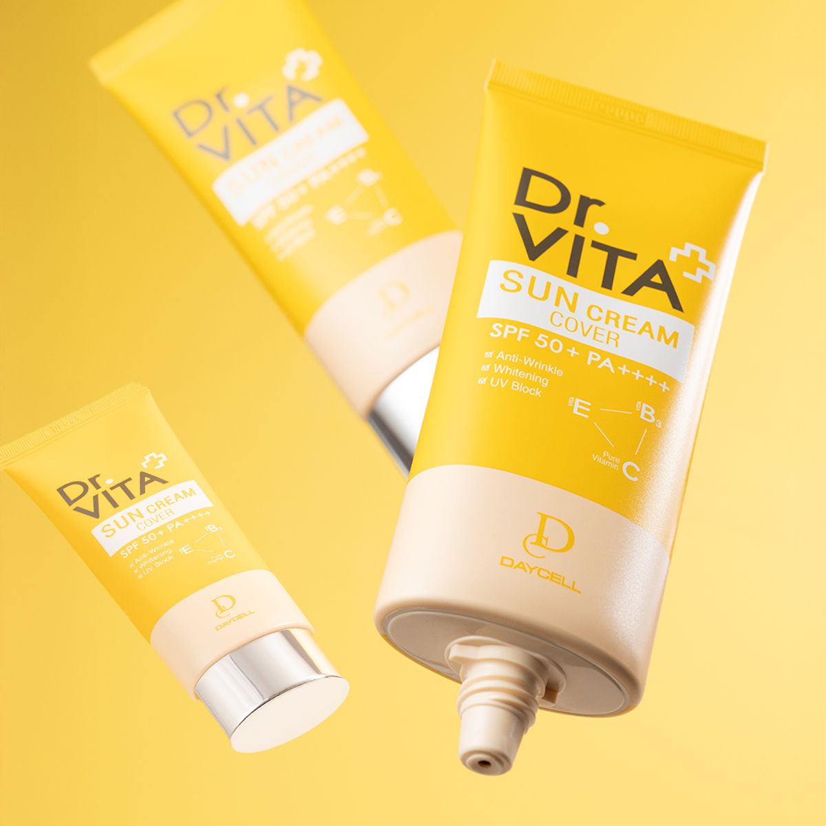 닥터비타(DRVITA) 3중기능성 비타민 선크림 커버 60g(SPF 50+ / PA++++)