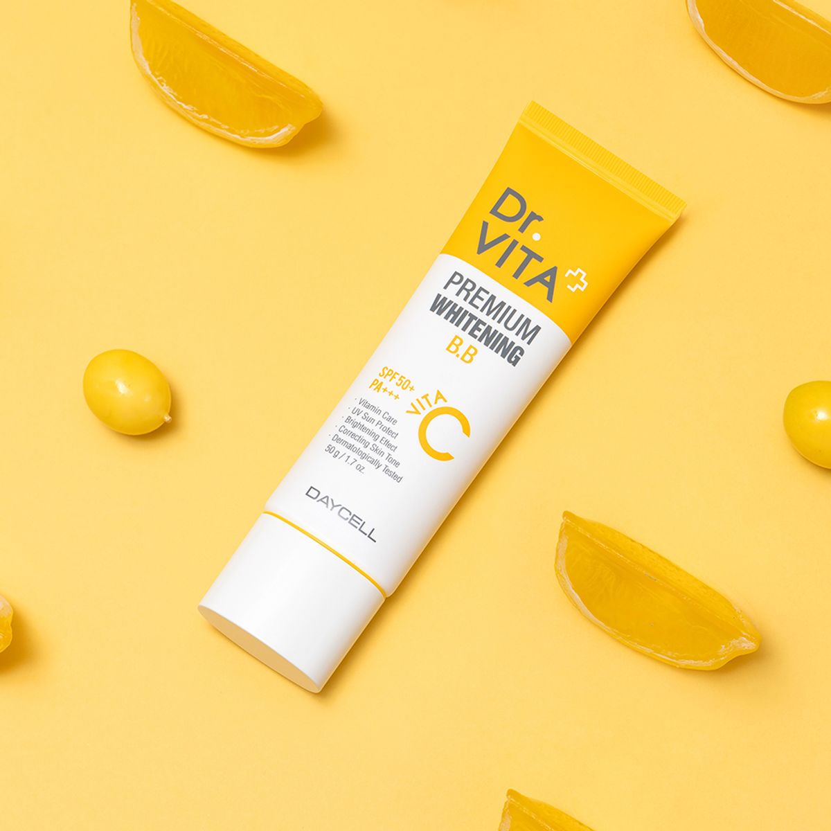 닥터비타(DRVITA) [3종체험샘플증정]3중 기능성 프리미엄 화이트닝 비비 50g (SPF50+/PA+++)
