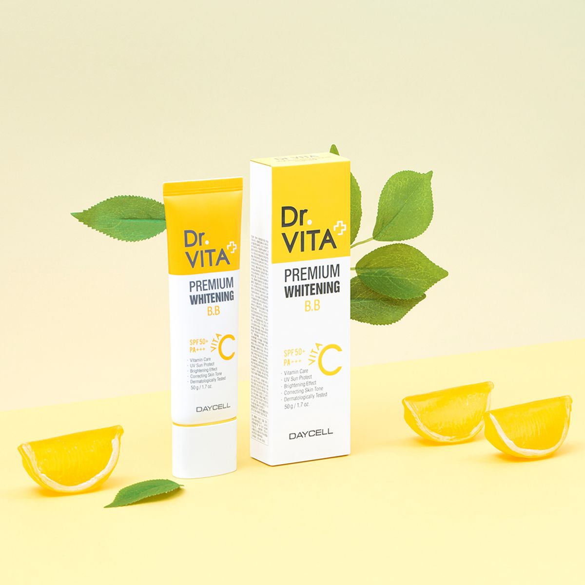 닥터비타(DRVITA) [3종체험샘플증정]3중 기능성 프리미엄 화이트닝 비비 50g (SPF50+/PA+++)