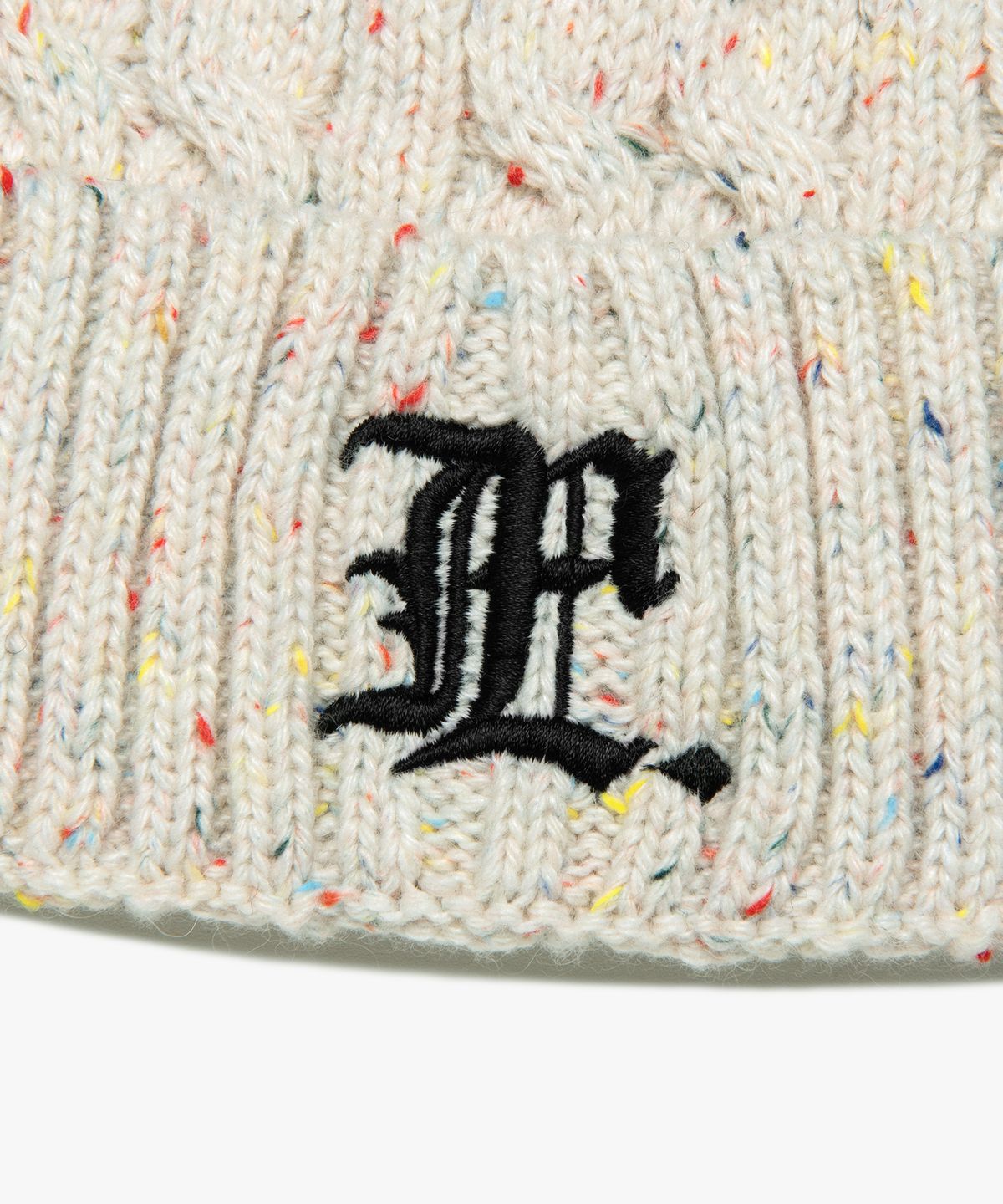 엘엠씨(LMC) GOTHIC NEP CABLE BEANIE ivory