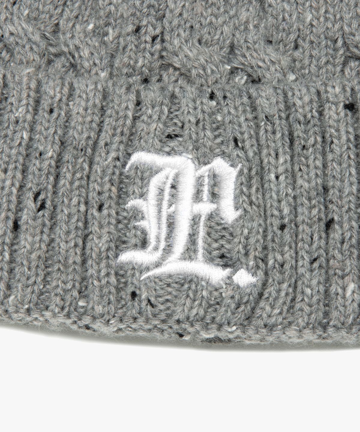 엘엠씨(LMC) GOTHIC NEP CABLE BEANIE gray