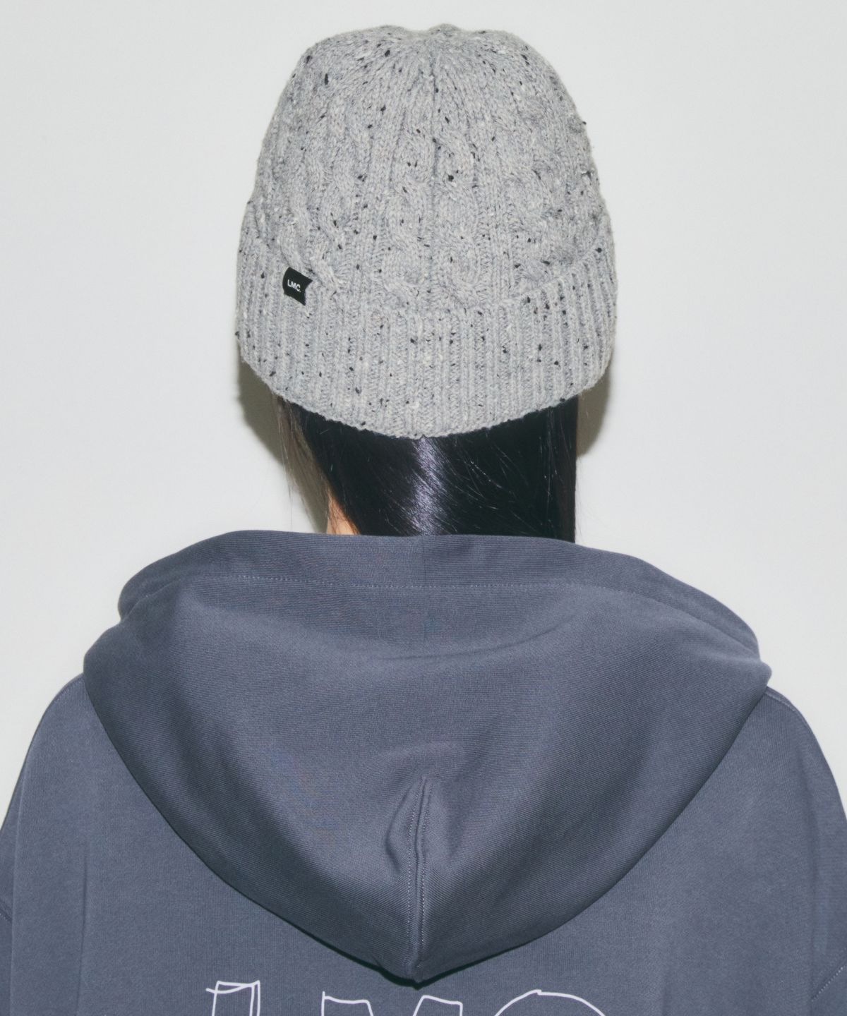엘엠씨(LMC) GOTHIC NEP CABLE BEANIE gray