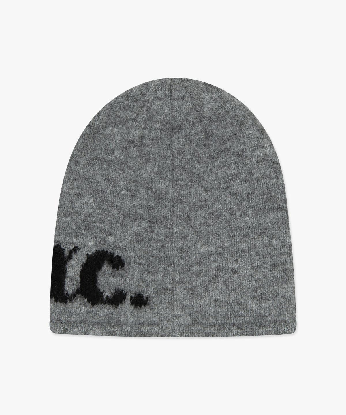 엘엠씨(LMC) GOTHIC NAME KNIT BEANIE charcoal