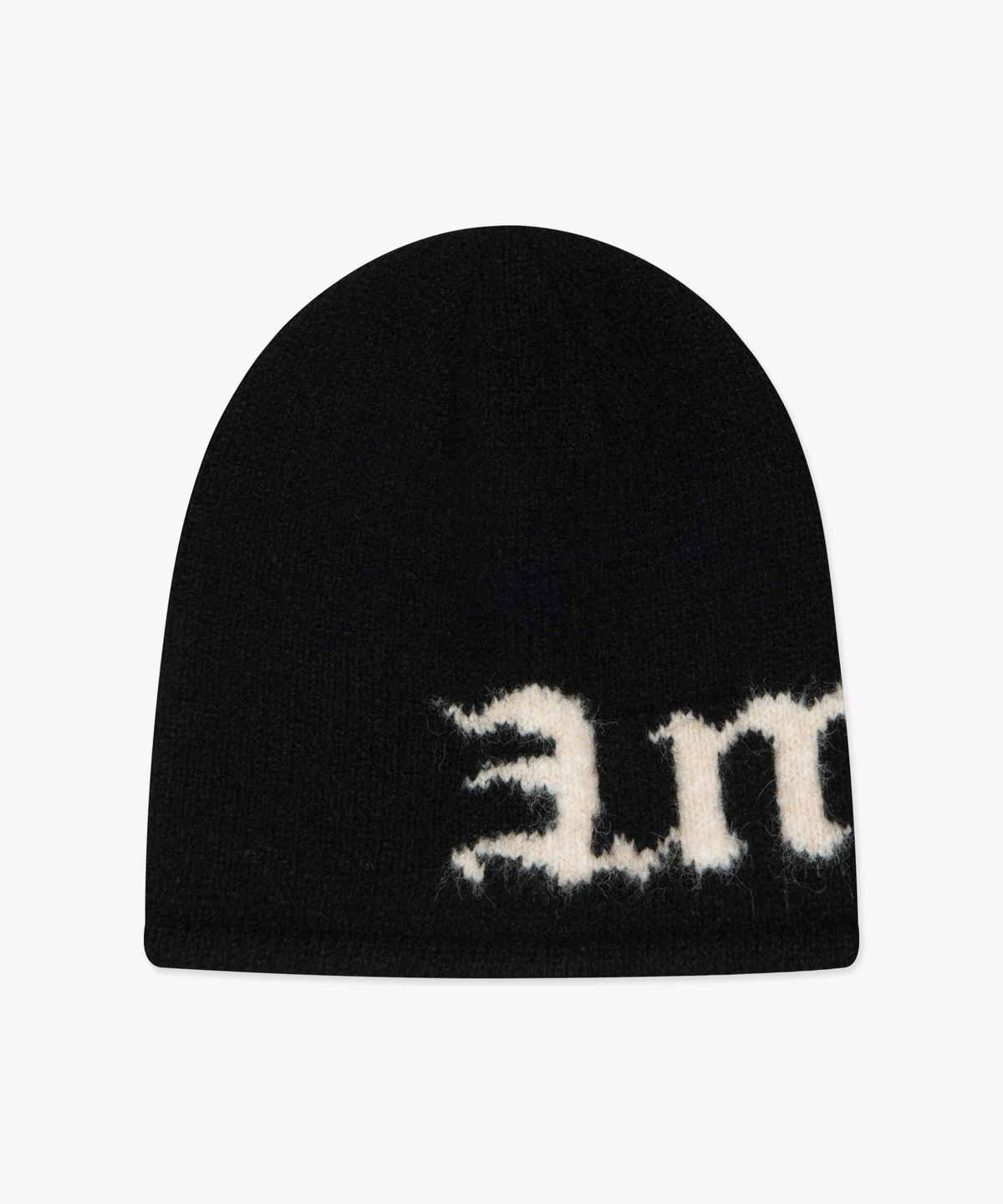 엘엠씨(LMC) GOTHIC NAME KNIT BEANIE black