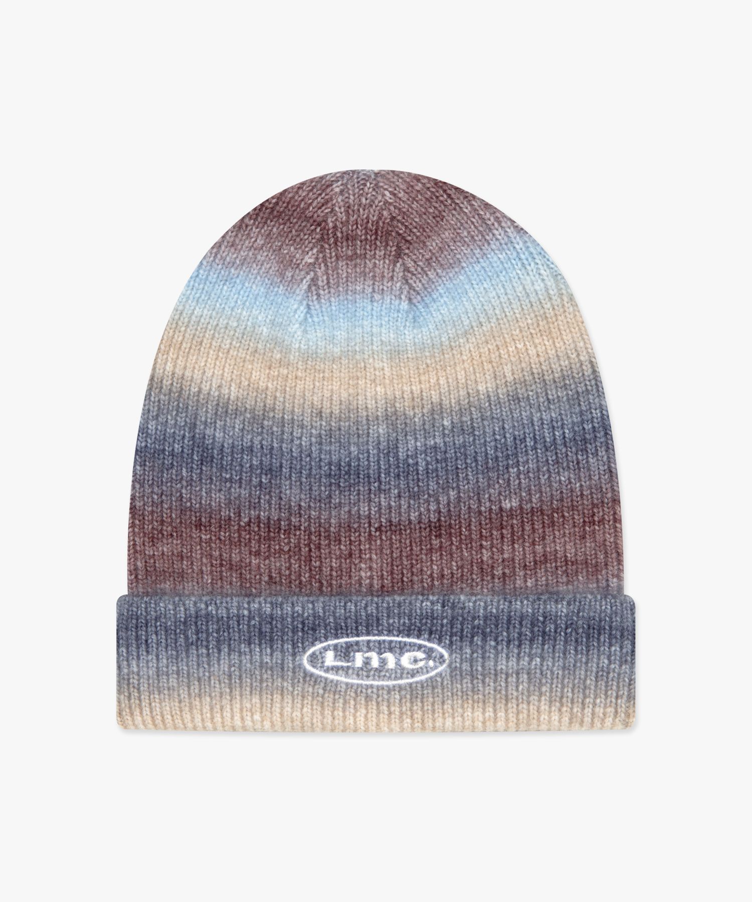 ★ LMC★ OVAL OMBRE BRUSHED KNIT BEANIE brown 0LM44FBN211BR MUSINSA | LMC OVAL OMBRE BRUSHED KNIT BEANIE brown