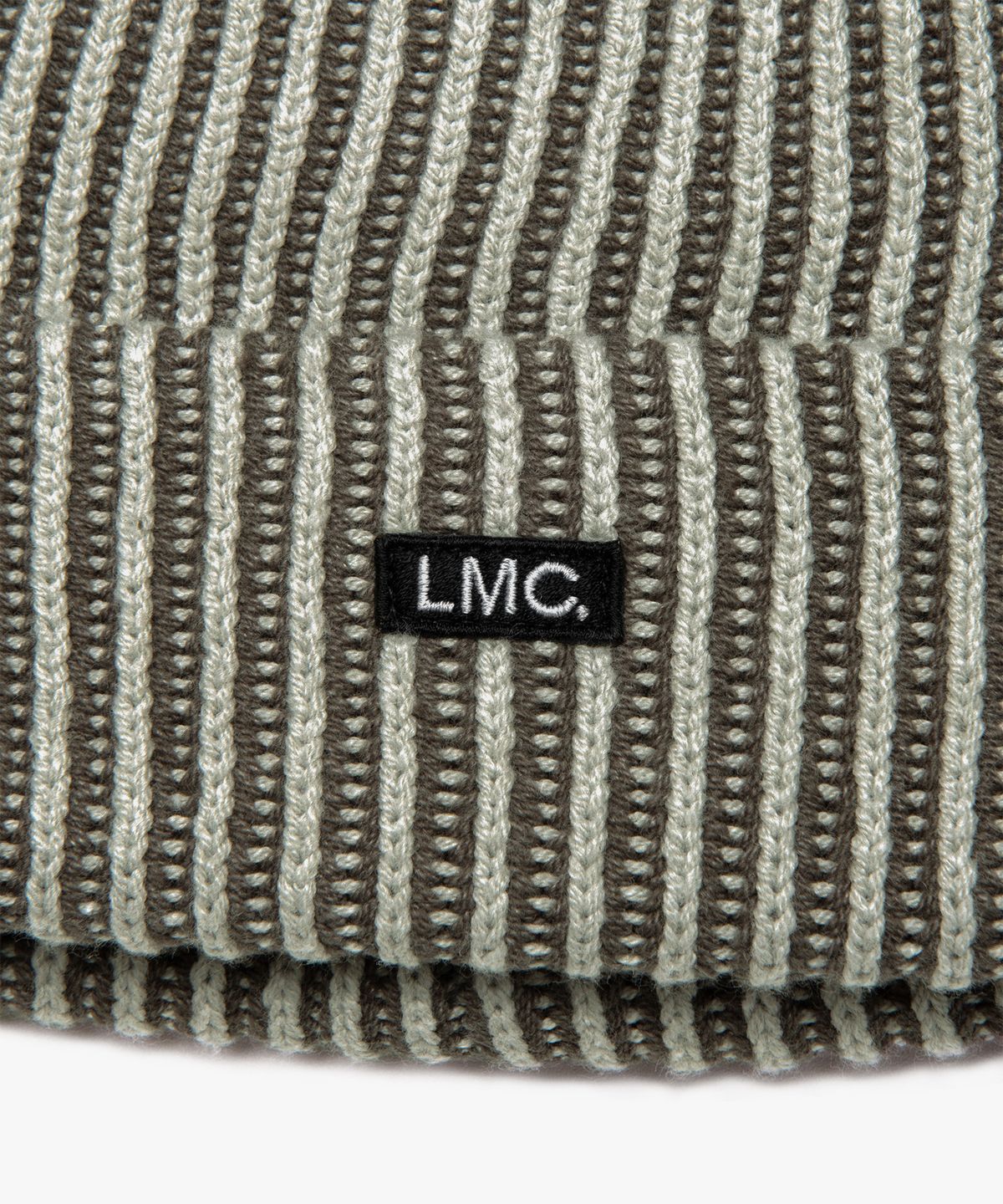 엘엠씨(LMC) MICRO BOX TWO TONE KNIT BEANIE charcoal