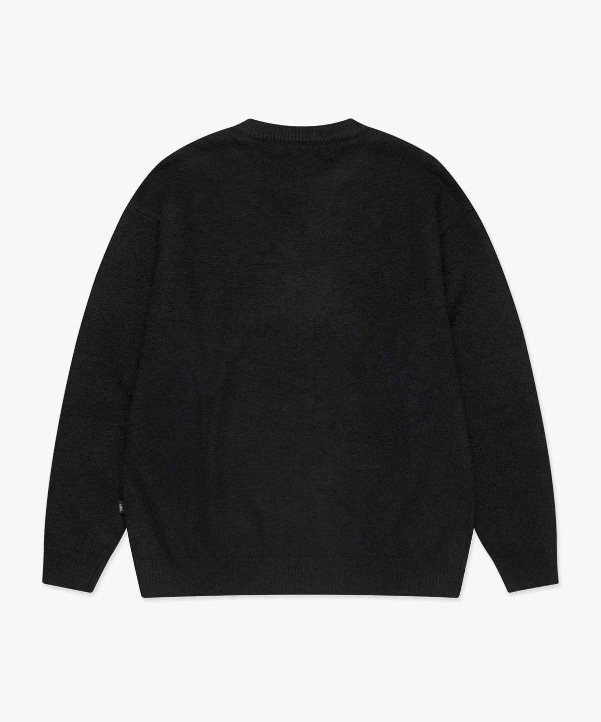 엘엠씨(LMC) GOTHIC NAME KNIT SWEATER black
