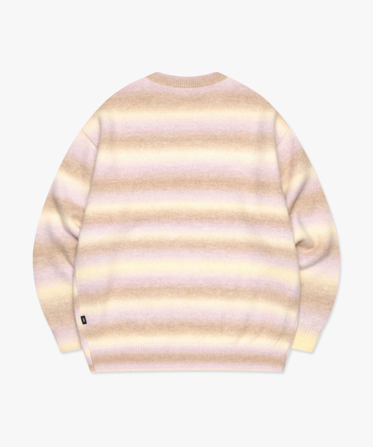 엘엠씨(LMC) OVAL OMBRE BRUSHED KNIT SWEATER beige