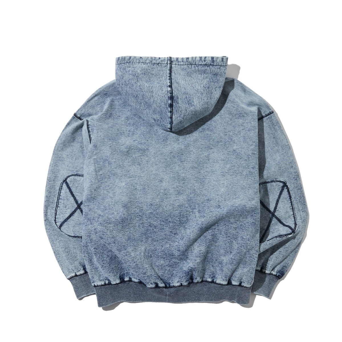 펜필드(PENFIELD) [TRAILWEAR] FADED INDIGO FULL ZIP HOODIE INDIGO_FQ4KH60U
