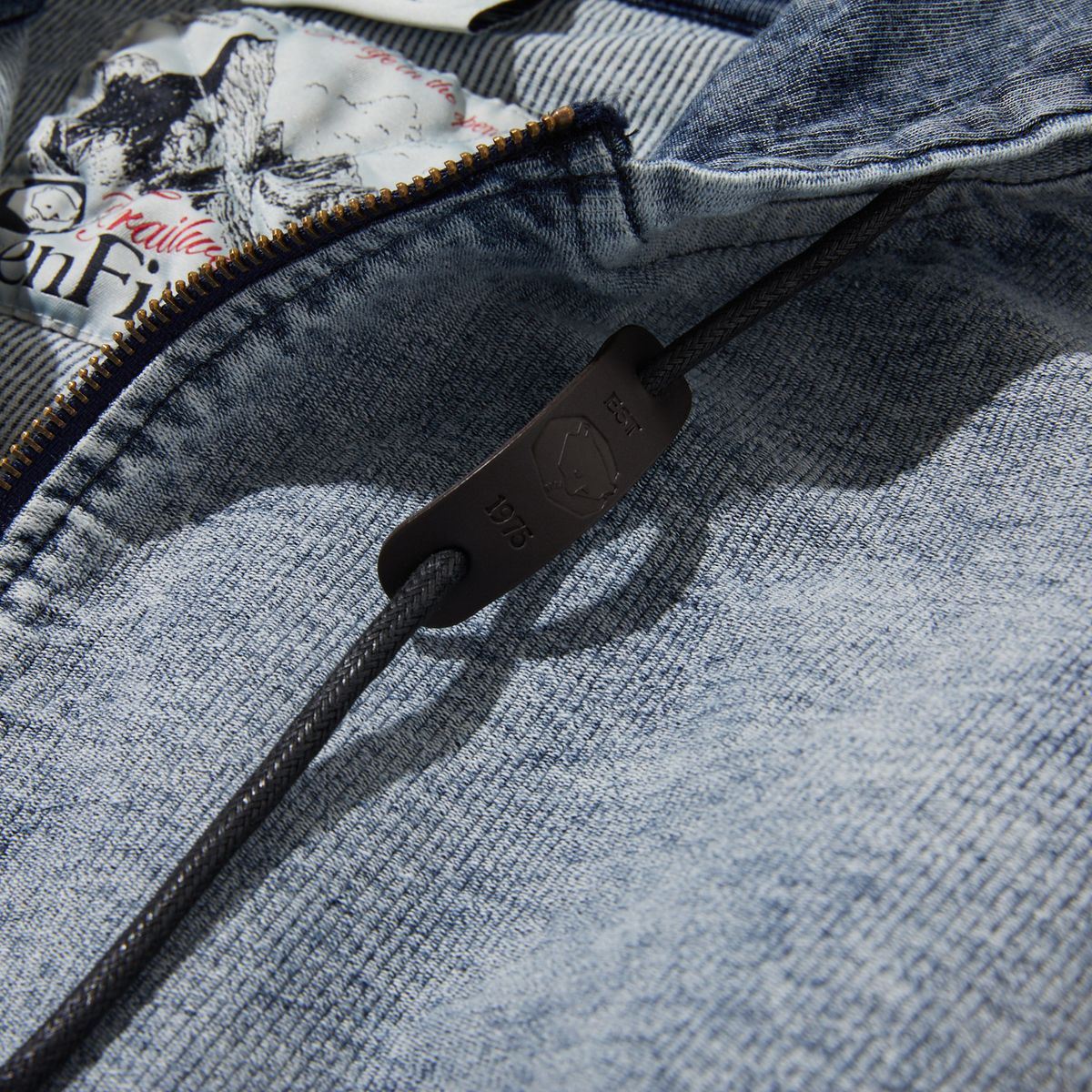 펜필드(PENFIELD) [TRAILWEAR] FADED INDIGO FULL ZIP HOODIE INDIGO_FQ4KH60U