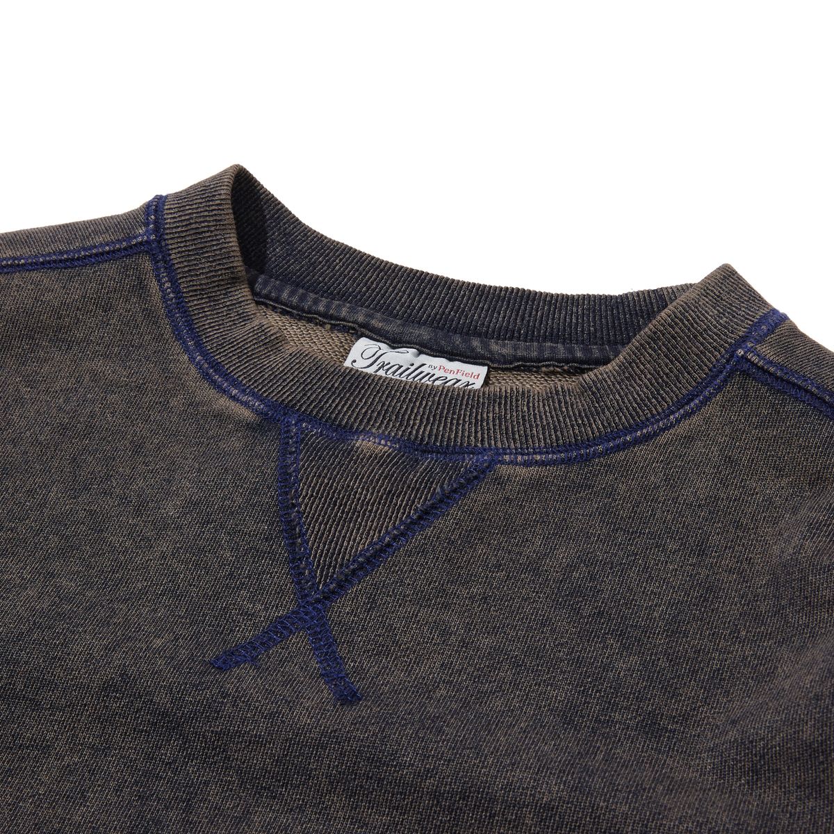 펜필드(PENFIELD) [TRAILWEAR] INDIGO SWEATSHIRTS DARK BROWN_FQ4KM31U