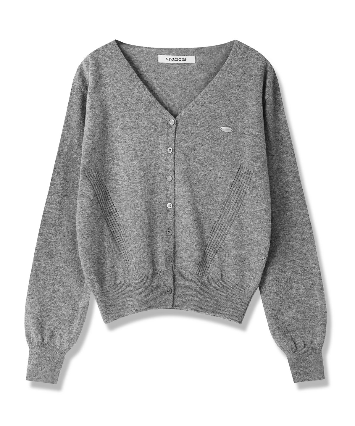 비바셔스(VIVACIOUS) Zuri Two-way Knit Cardigan - 5COL