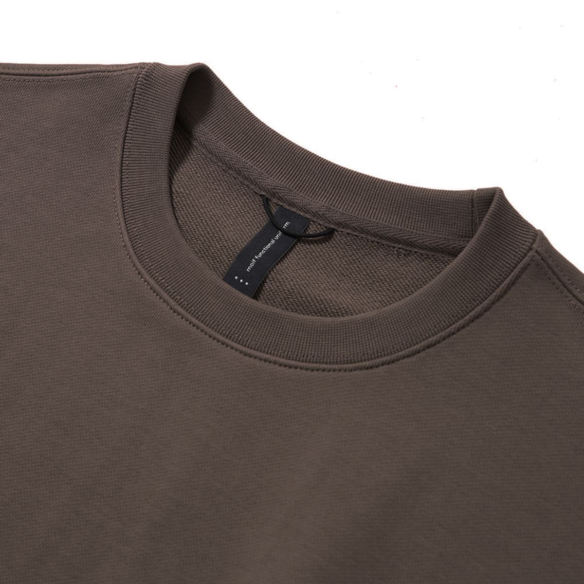 모이프(MOIF) [AW24]BAGGY SWEAT SHIRT / COCOA