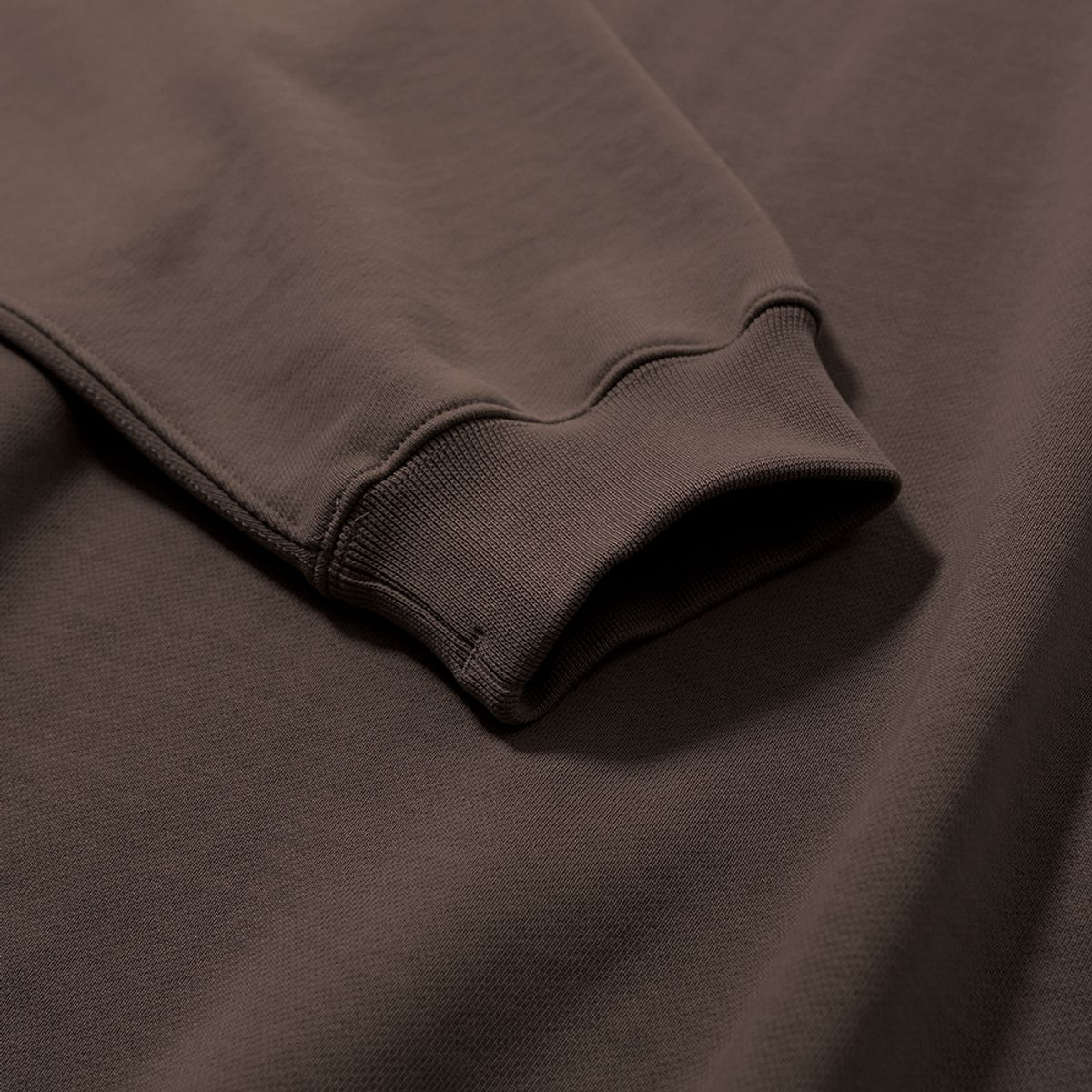 모이프(MOIF) [AW24]BAGGY SWEAT SHIRT / COCOA