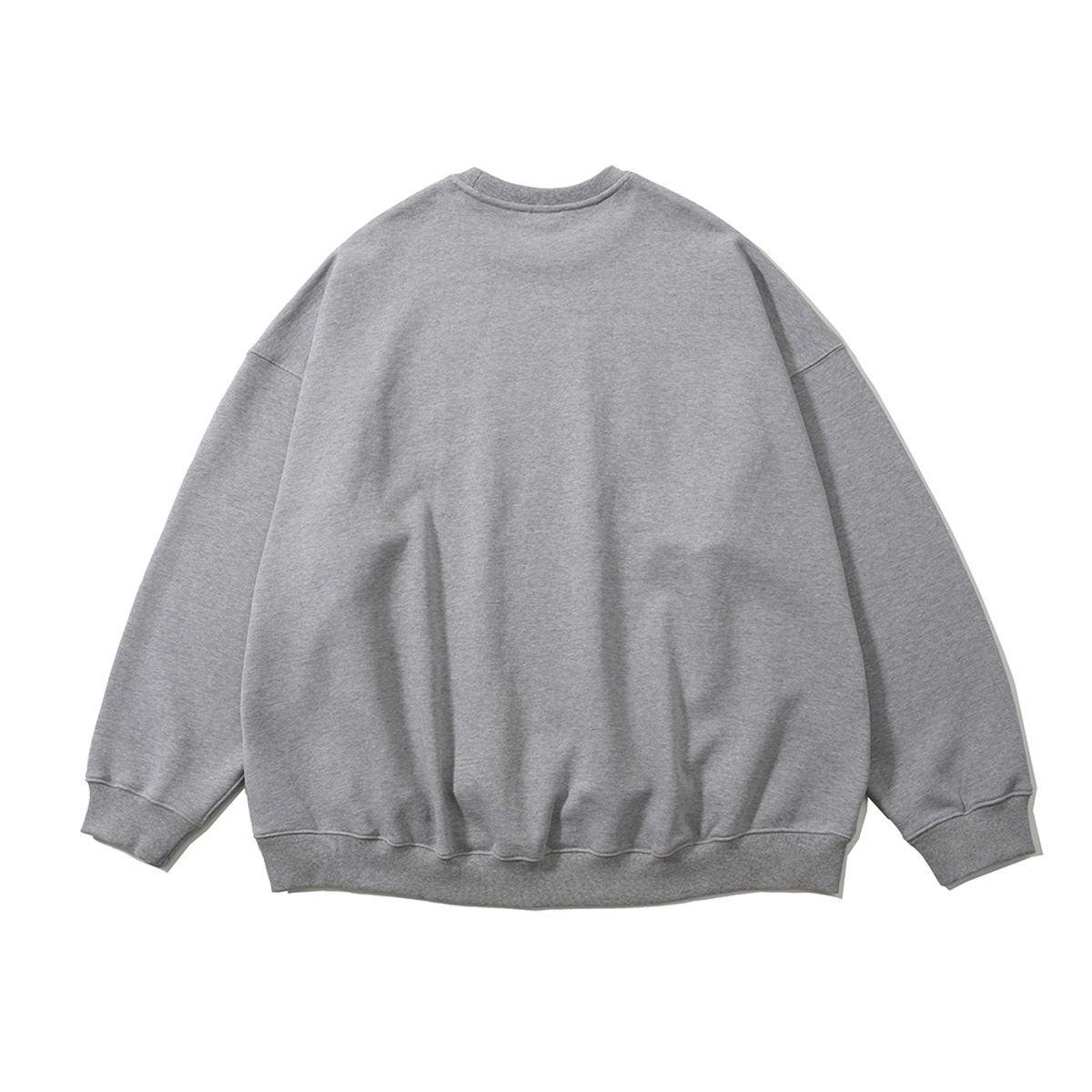 모이프(MOIF) [AW24]BAGGY SWEAT SHIRT / HEATHER GRAY