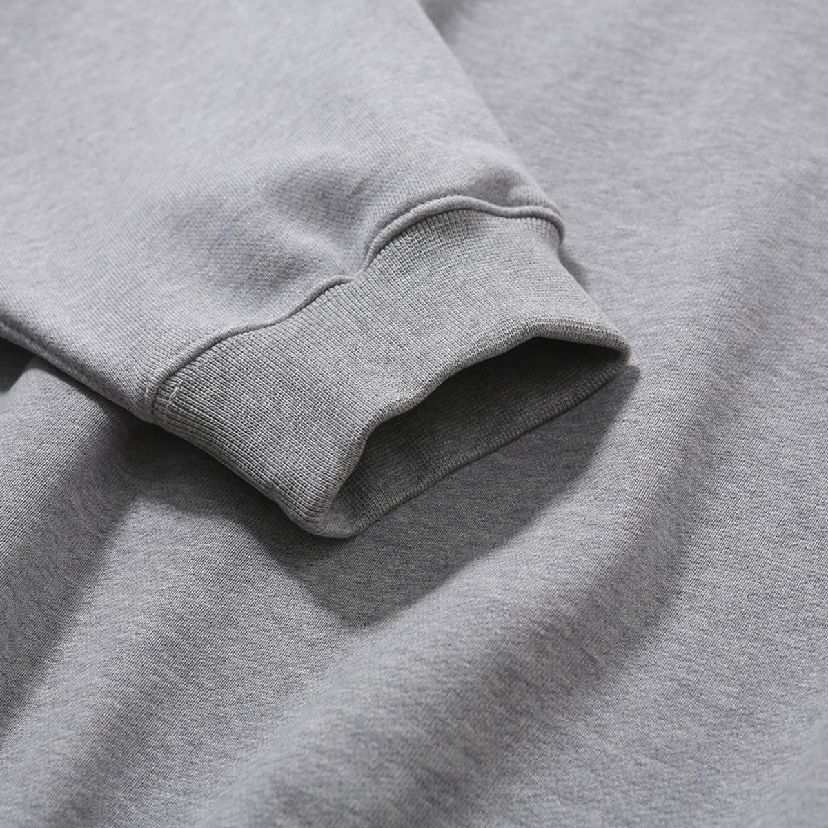 모이프(MOIF) [AW24]BAGGY SWEAT SHIRT / HEATHER GRAY
