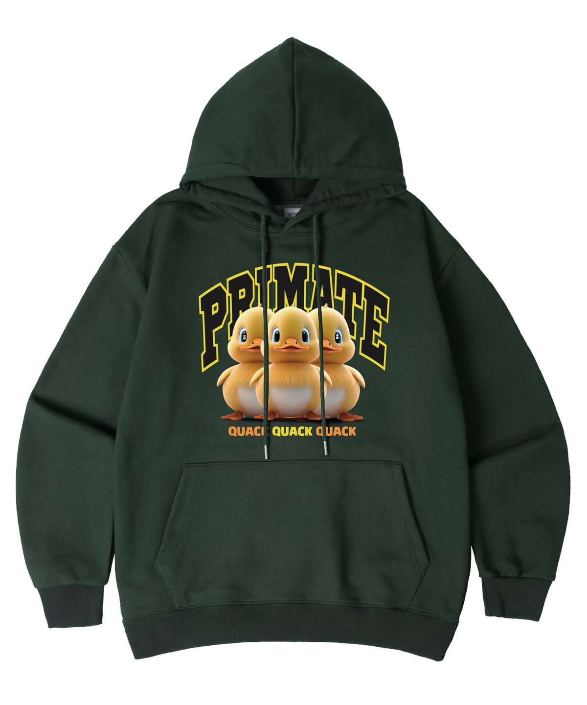 프라임에이트(PRIMATE) [기모/NO기모] QUACK 오버핏 후드 티셔츠 9 COLORS