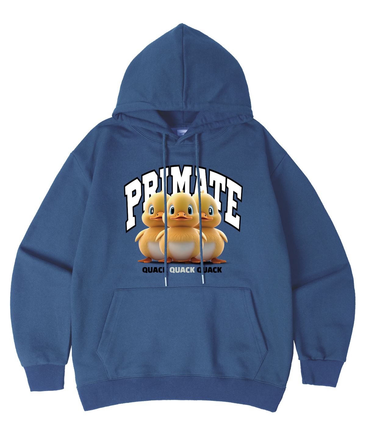 프라임에이트(PRIMATE) [기모/NO기모] QUACK 오버핏 후드 티셔츠 9 COLORS