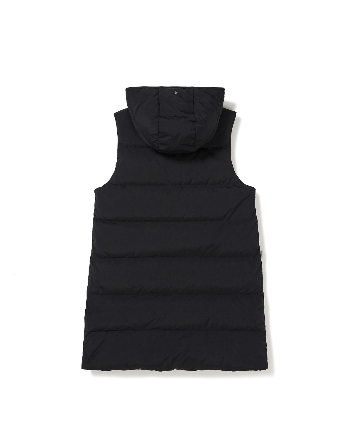 스노우피크 어패럴(SNOWPEAK APPAREL) 여성 후드 중기장 경량 다운 베스트 (S24WWGDV65) Black