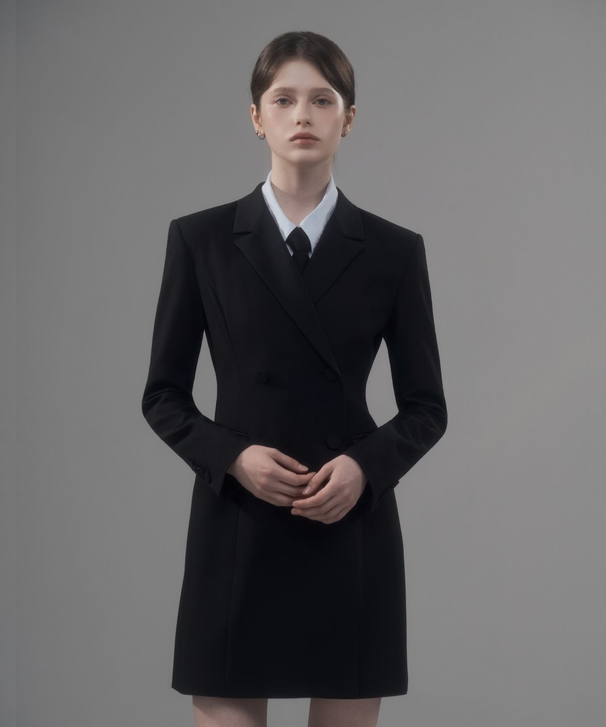 마우솔레움(MAU SOLEUM) Jenn Suit Jacket Dress - Black