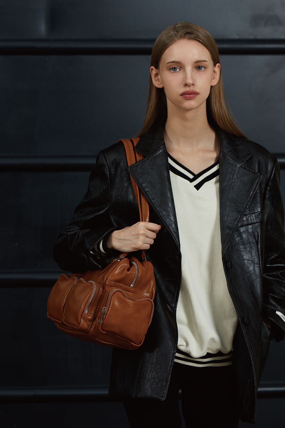 ★ANOETIC★ CLASSIC OUTPOCKET SHOULDER BAG_BLACK MUSINSA | ANOETIC CLASSIC OUTPOCKET SHOULDER BAG_2COLOR