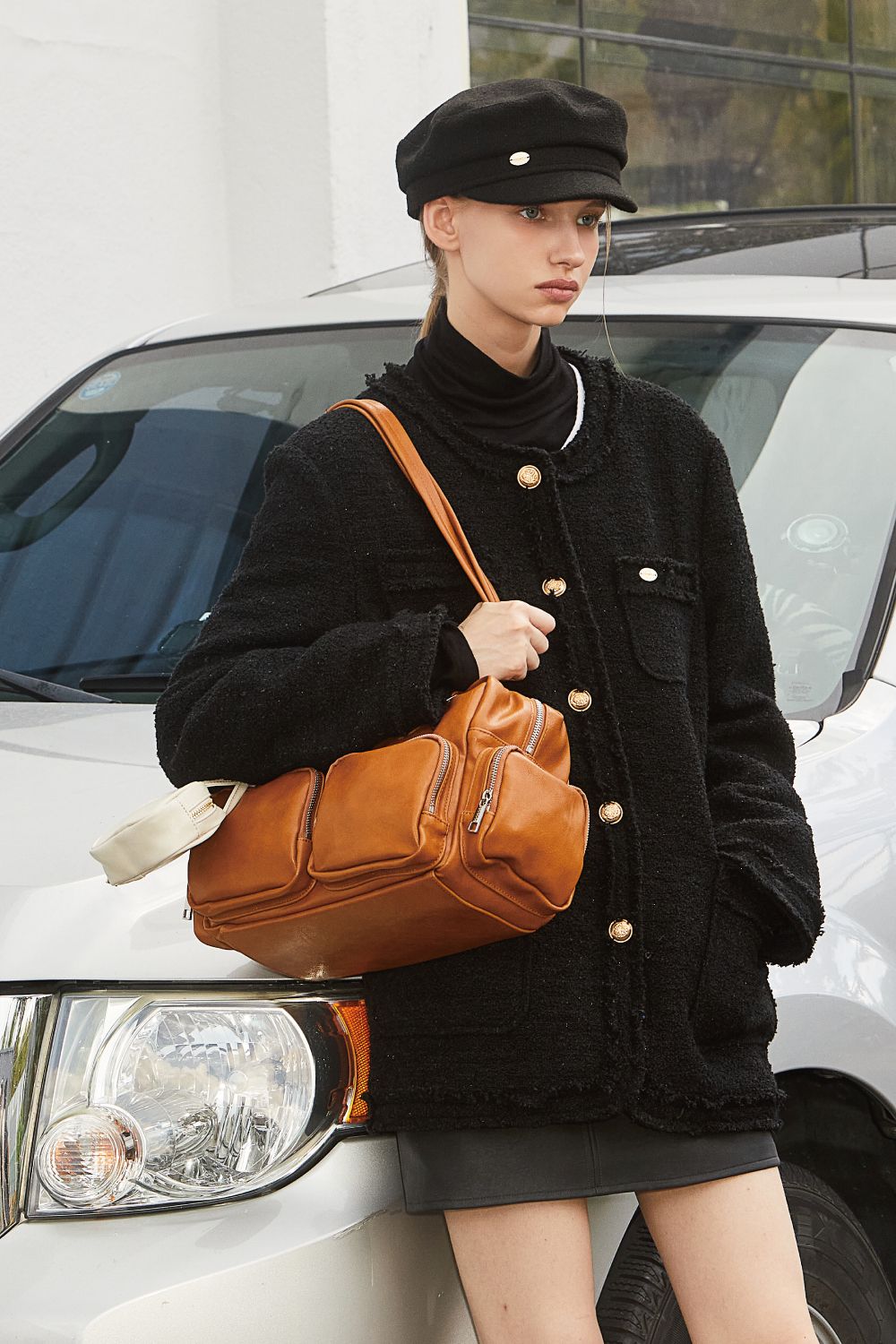 ★ANOETIC★ CLASSIC OUTPOCKET SHOULDER BAG_2COLOR MUSINSA | ANOETIC CLASSIC OUTPOCKET SHOULDER BAG_2COLOR