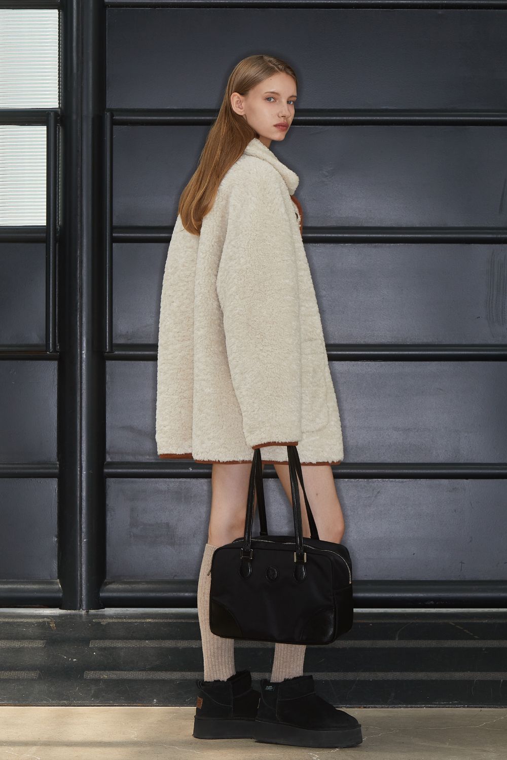 【Anoetic】NYLON SQUARE SHOULDER BAG MUSINSA | ANOETIC NYLON SQUARE SHOULDER BAG_BLACK