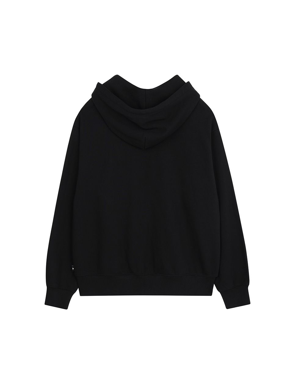 MUSINSA | YOUHEE YOUHEE RIBBON HOOD ZIP-UP CHARCOAL
