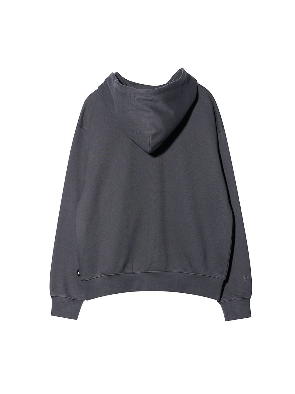 MUSINSA公式 | YOUHEE YOUHEE RIBBON HOOD ZIP-UP CHARCOAL