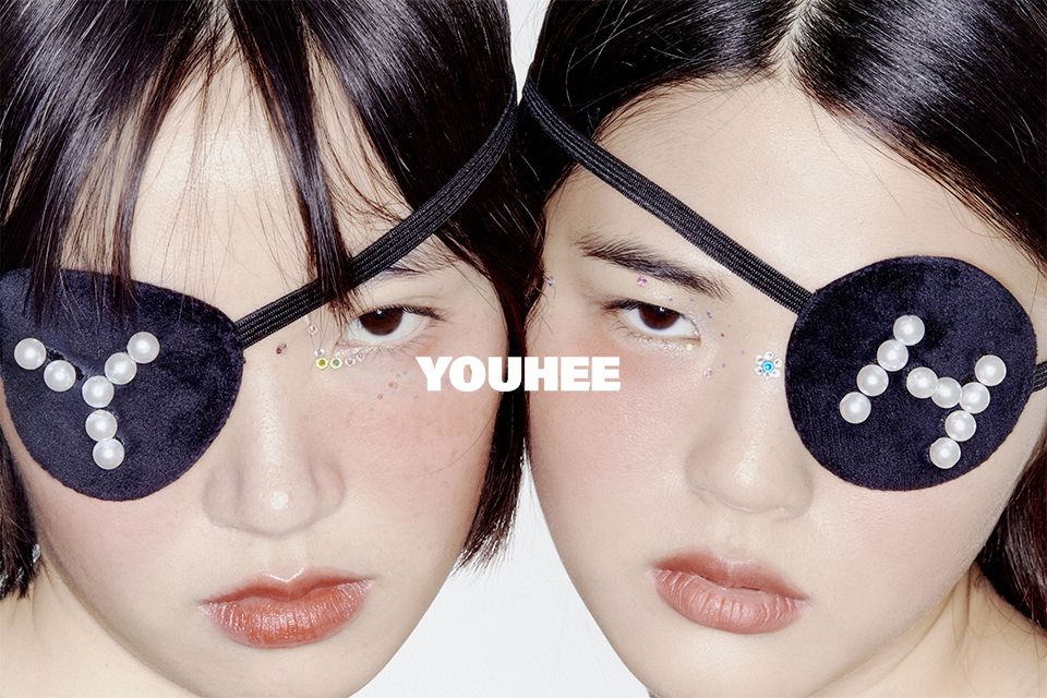 MUSINSA公式 | YOUHEE YOUHEE RIBBON HOOD ZIP-UP CHARCOAL