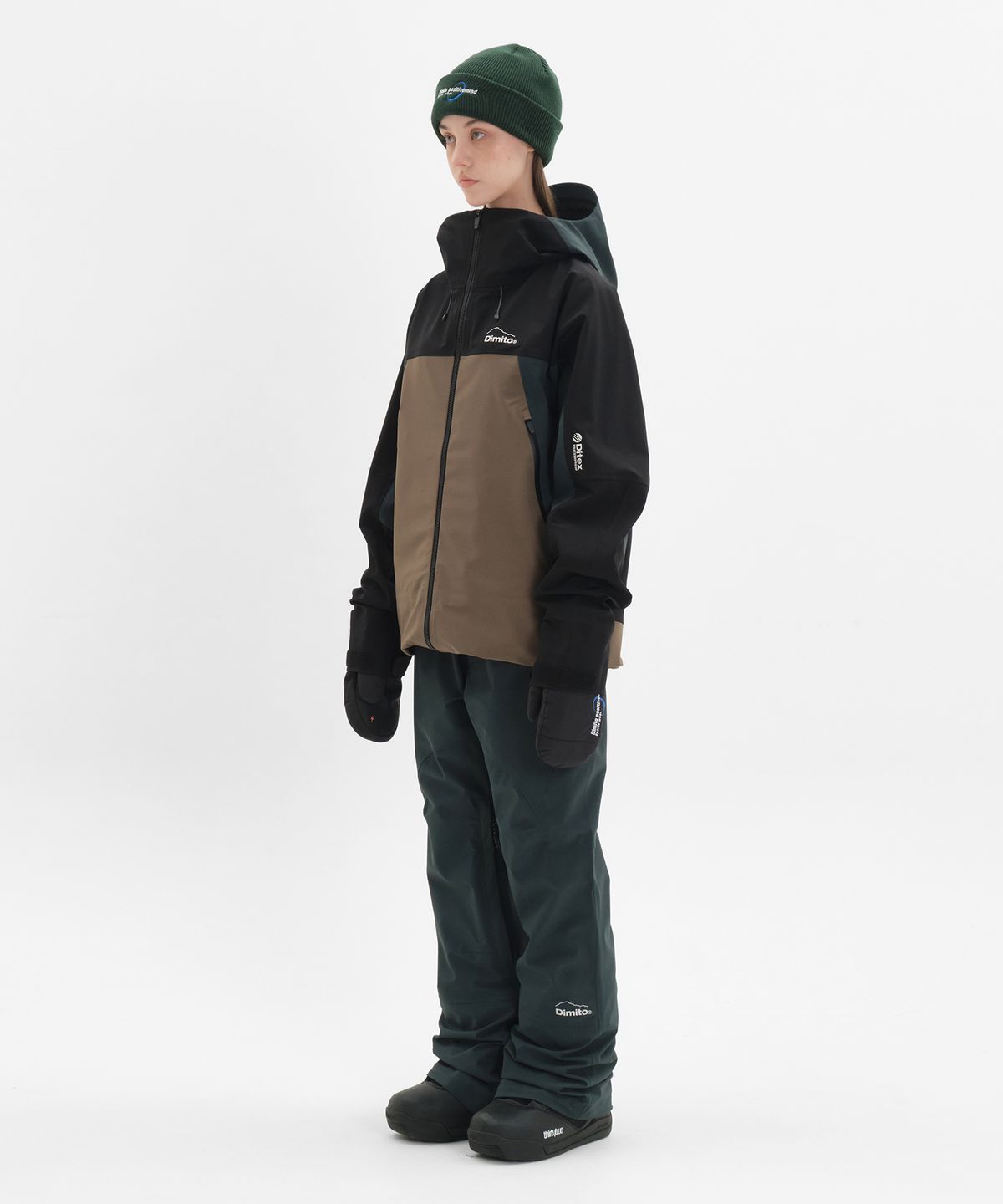 디미토(DIMITO) 24 BIO SLIM PANTS NIGHT FOREST