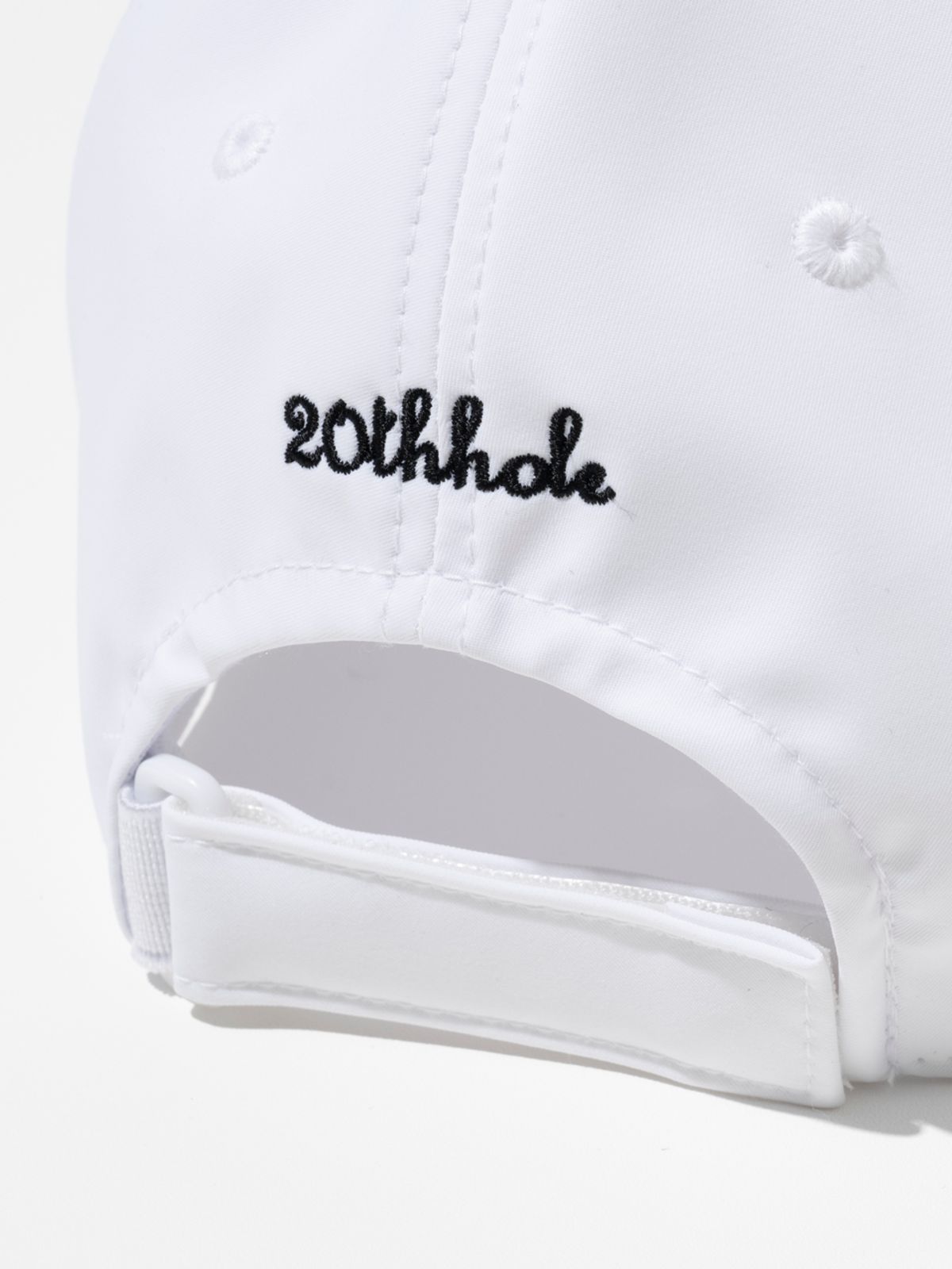 투에니스홀(20TH HOLE) 20패턴 실리콘 와펜 볼캡 [WHITE]
