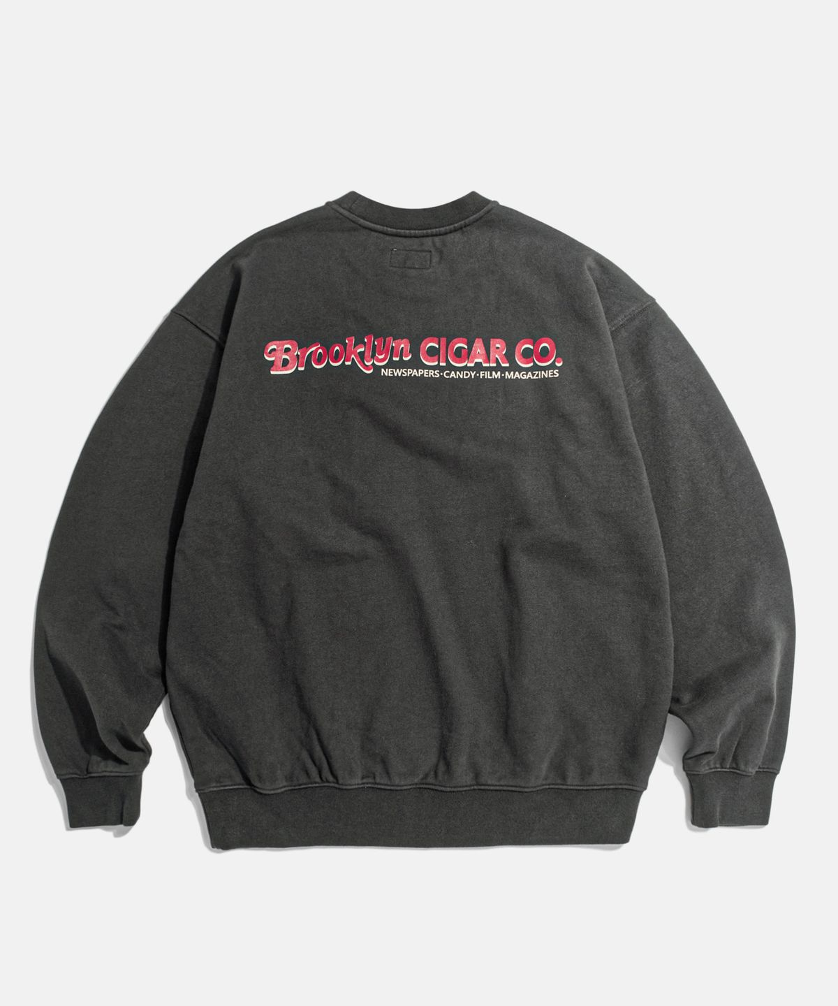 에스피오나지(ESPIONAGE) BK Cigar Co. Heavyweight Sweatshirt Vintage Black