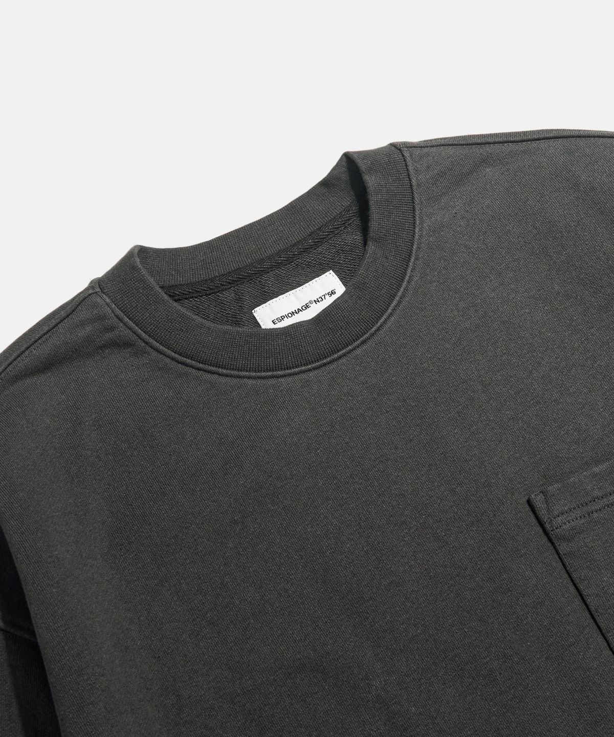 에스피오나지(ESPIONAGE) BK Cigar Co. Heavyweight Sweatshirt Vintage Black