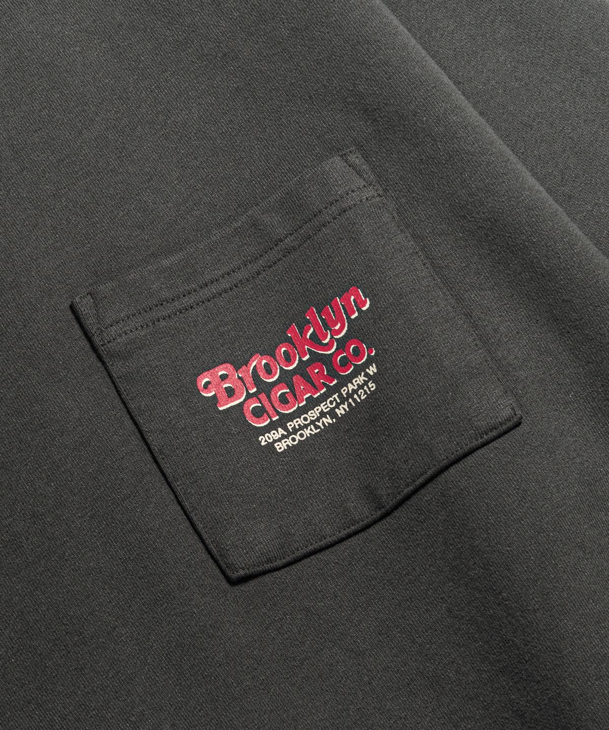 에스피오나지(ESPIONAGE) BK Cigar Co. Heavyweight Sweatshirt Vintage Black