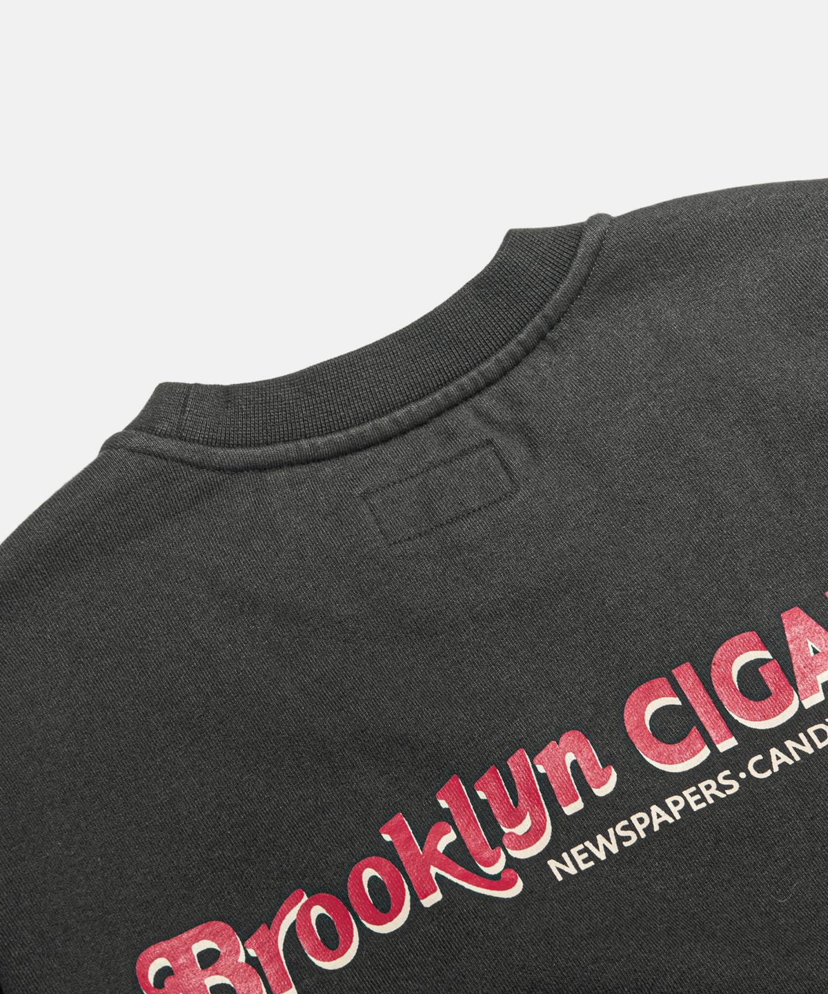 에스피오나지(ESPIONAGE) BK Cigar Co. Heavyweight Sweatshirt Vintage Black