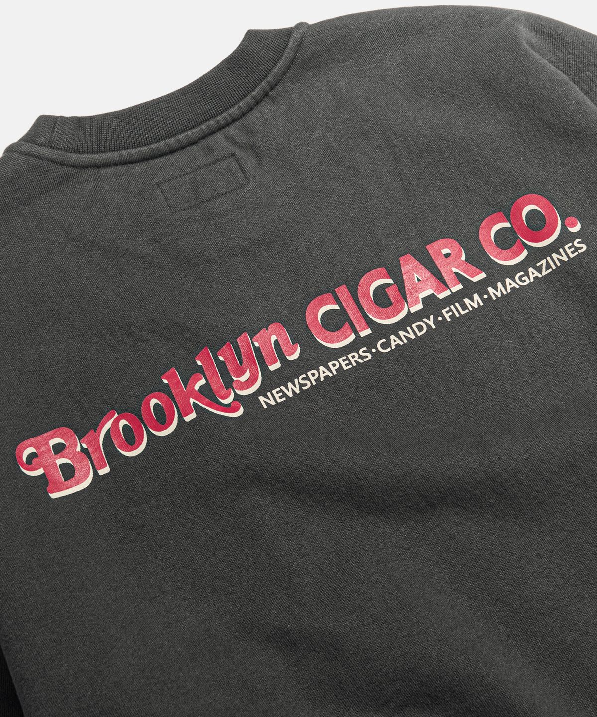 에스피오나지(ESPIONAGE) BK Cigar Co. Heavyweight Sweatshirt Vintage Black