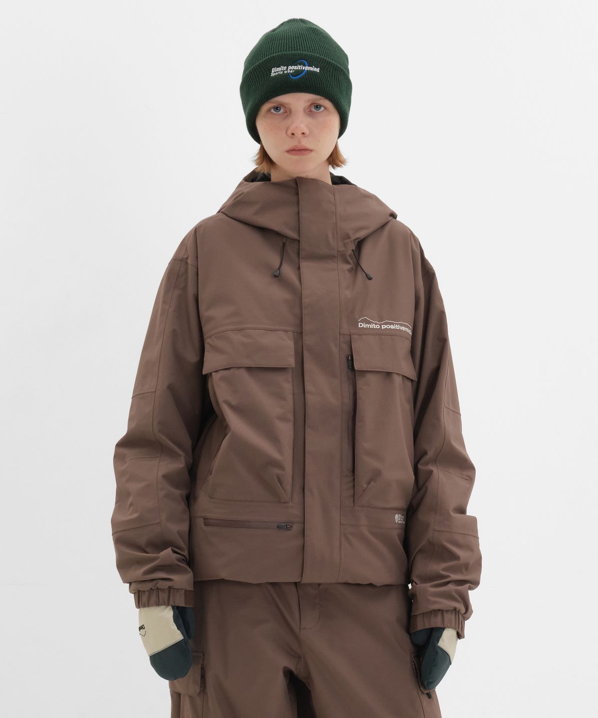 디미토(DIMITO) MT GR JACKET DEEP BROWN