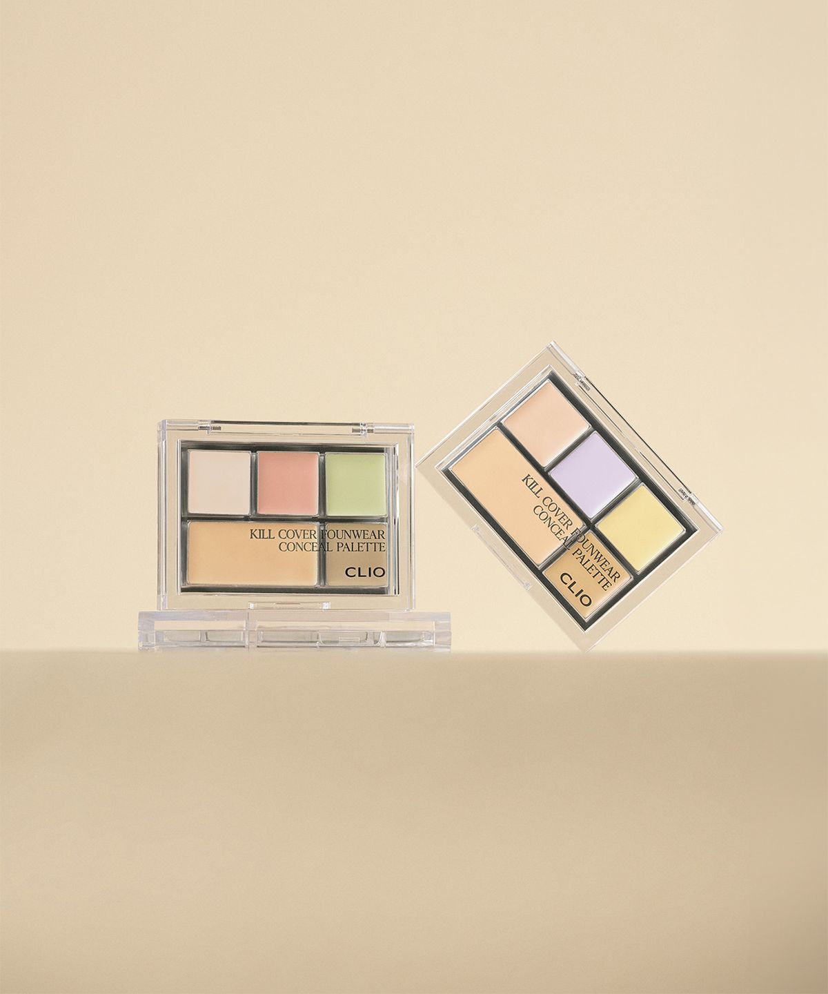 클리오(CLIO) [2pack] 킬커버 파운웨어 컨실 팔레트