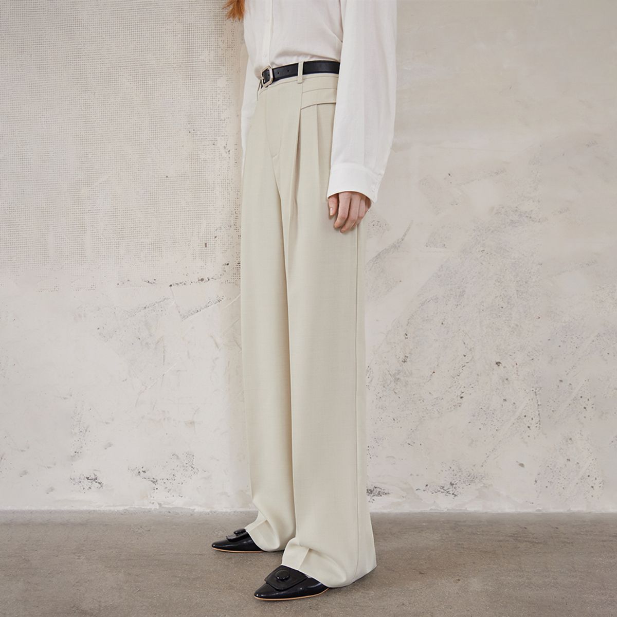 웬스데이딜라잇(WEDNESDAY DELIGHT) WD_Design straight wide pants