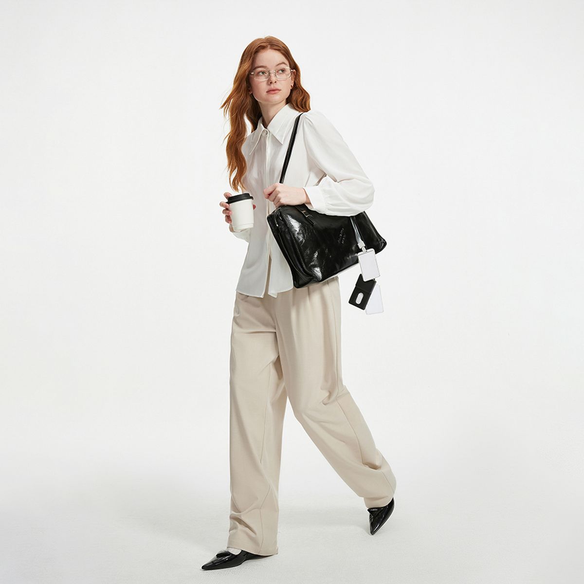 웬스데이딜라잇(WEDNESDAY DELIGHT) WD_Single buckle two-tuck pants_2color