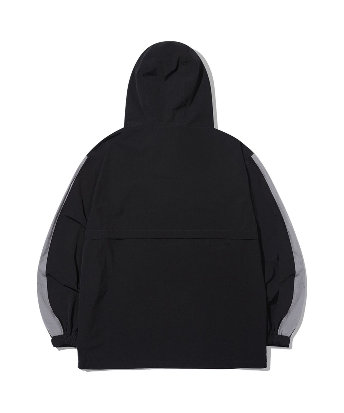디에포(DEEPO) 1/2집업 후드 아노락 BLACK