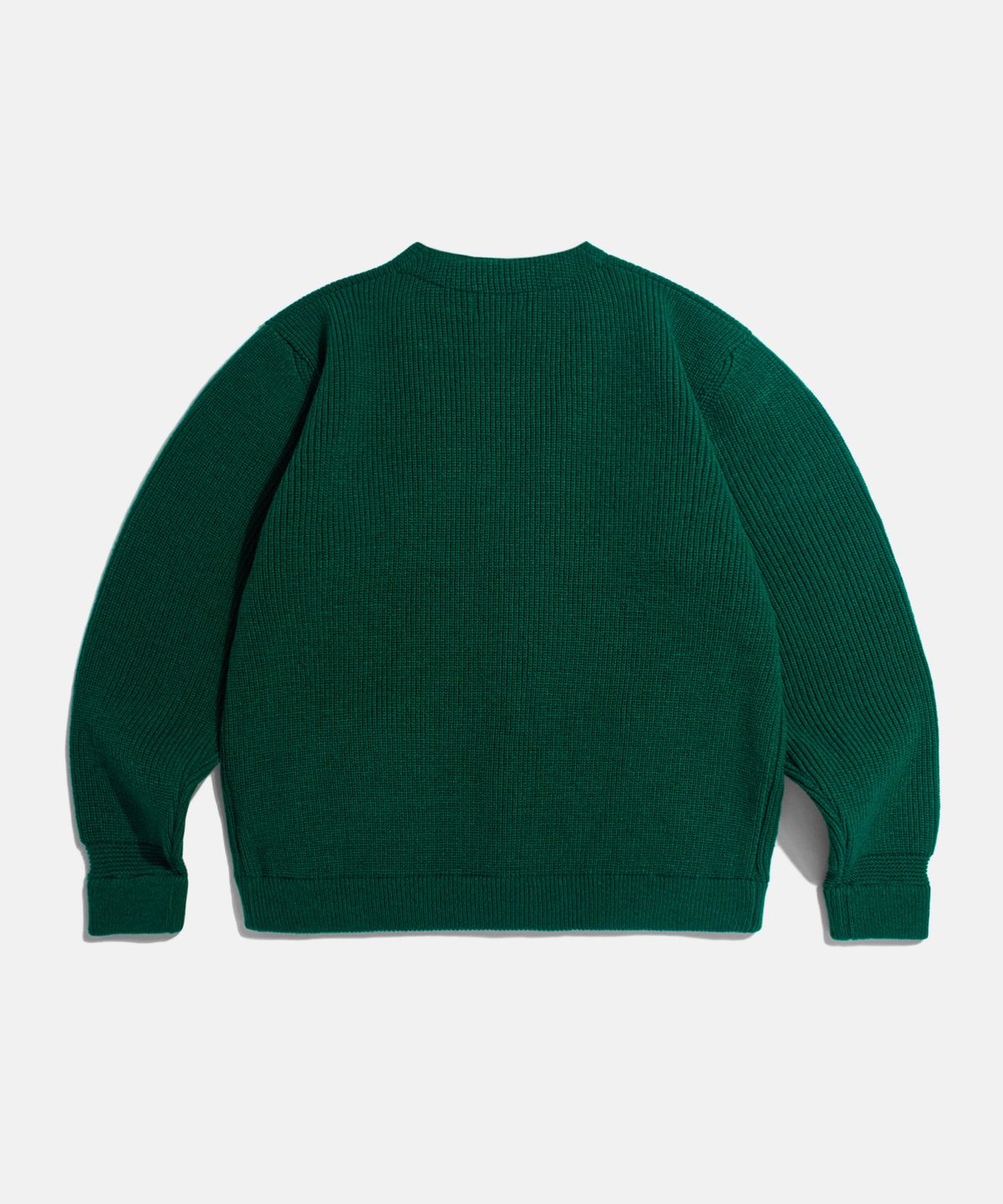에스피오나지(ESPIONAGE) Miller Heavyweight V Cardigan Pine Green