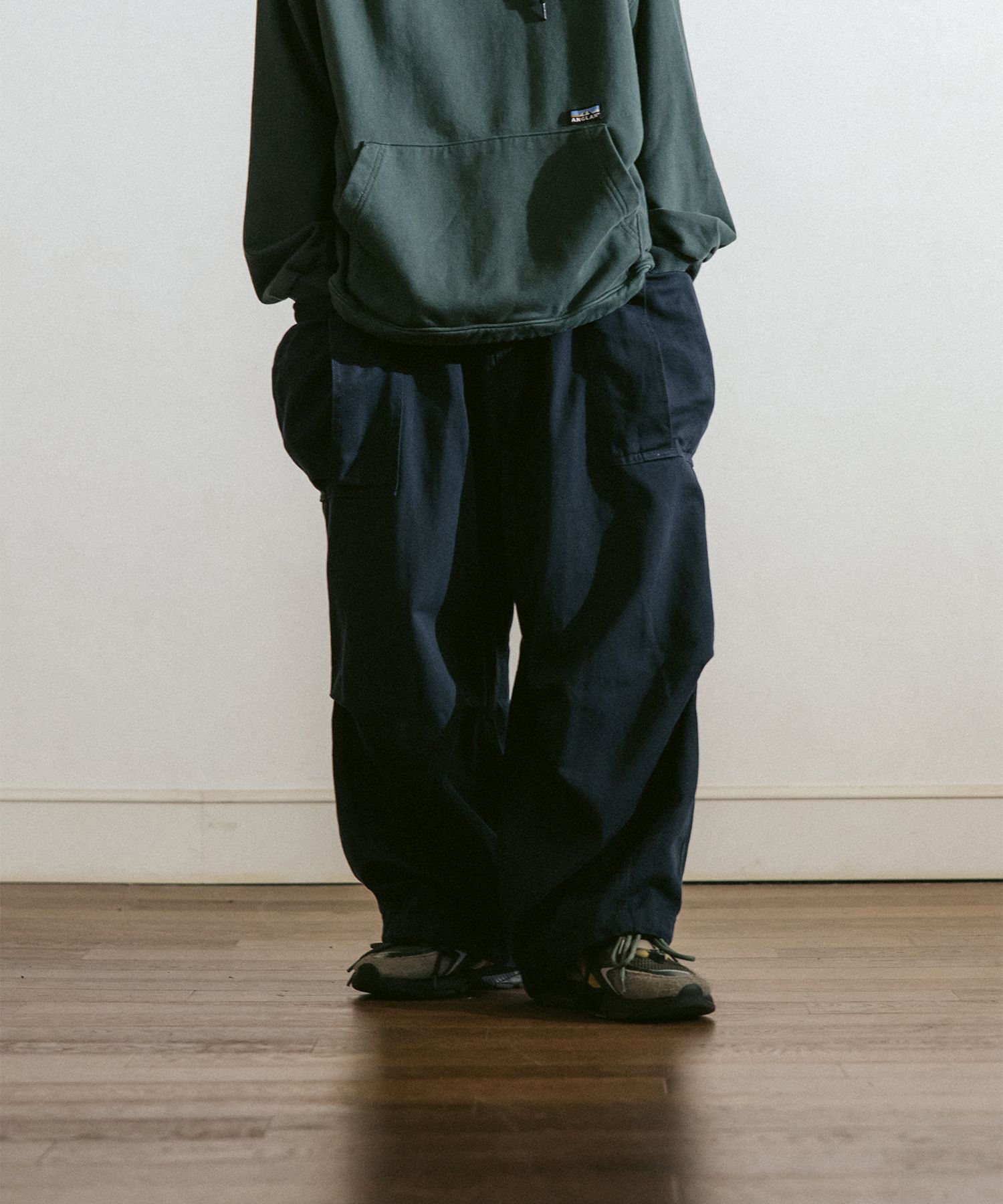【anglan】Jungle Cargo Balloon Pants AG] Jungle Cargo Balloon Pants - Beige - ANGLAN
