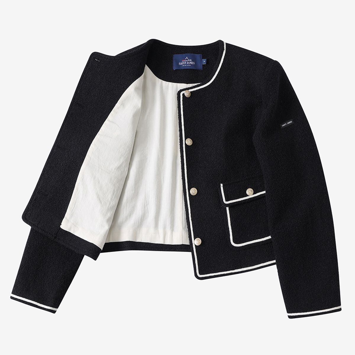 세인트제임스(SAINT JAMES) Bijou (BLK) ASJF243KR83-BLK