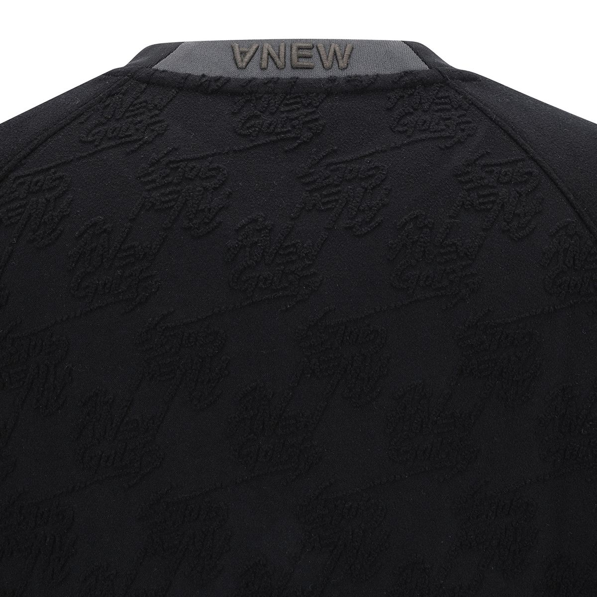 어뉴골프(ANEW GOLF) M LOGO PATTERN MTM_BK