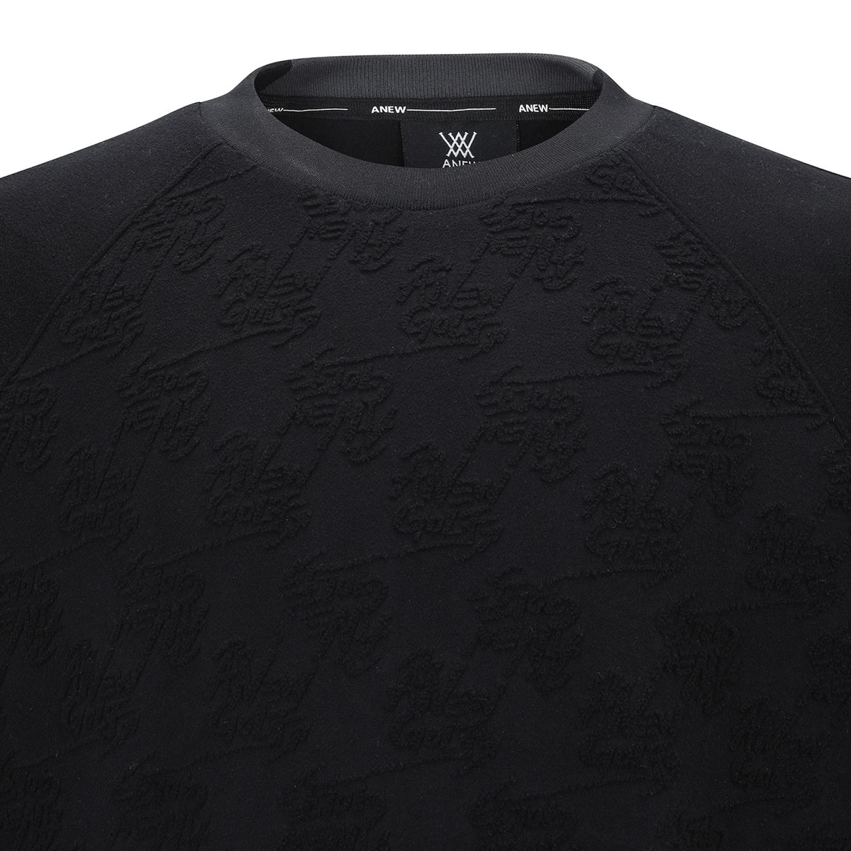 어뉴골프(ANEW GOLF) M LOGO PATTERN MTM_BK