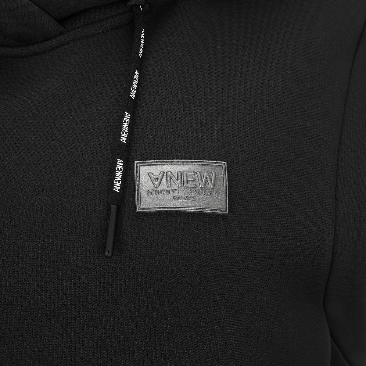 어뉴골프(ANEW GOLF) W HYBRID HOODY VT_BK