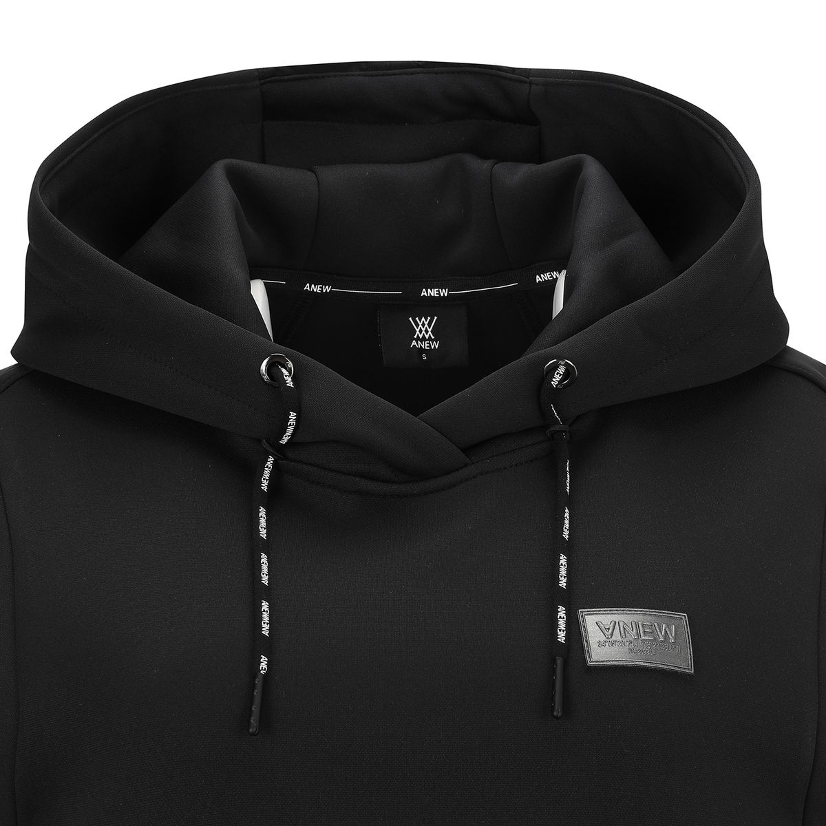 어뉴골프(ANEW GOLF) W HYBRID HOODY VT_BK