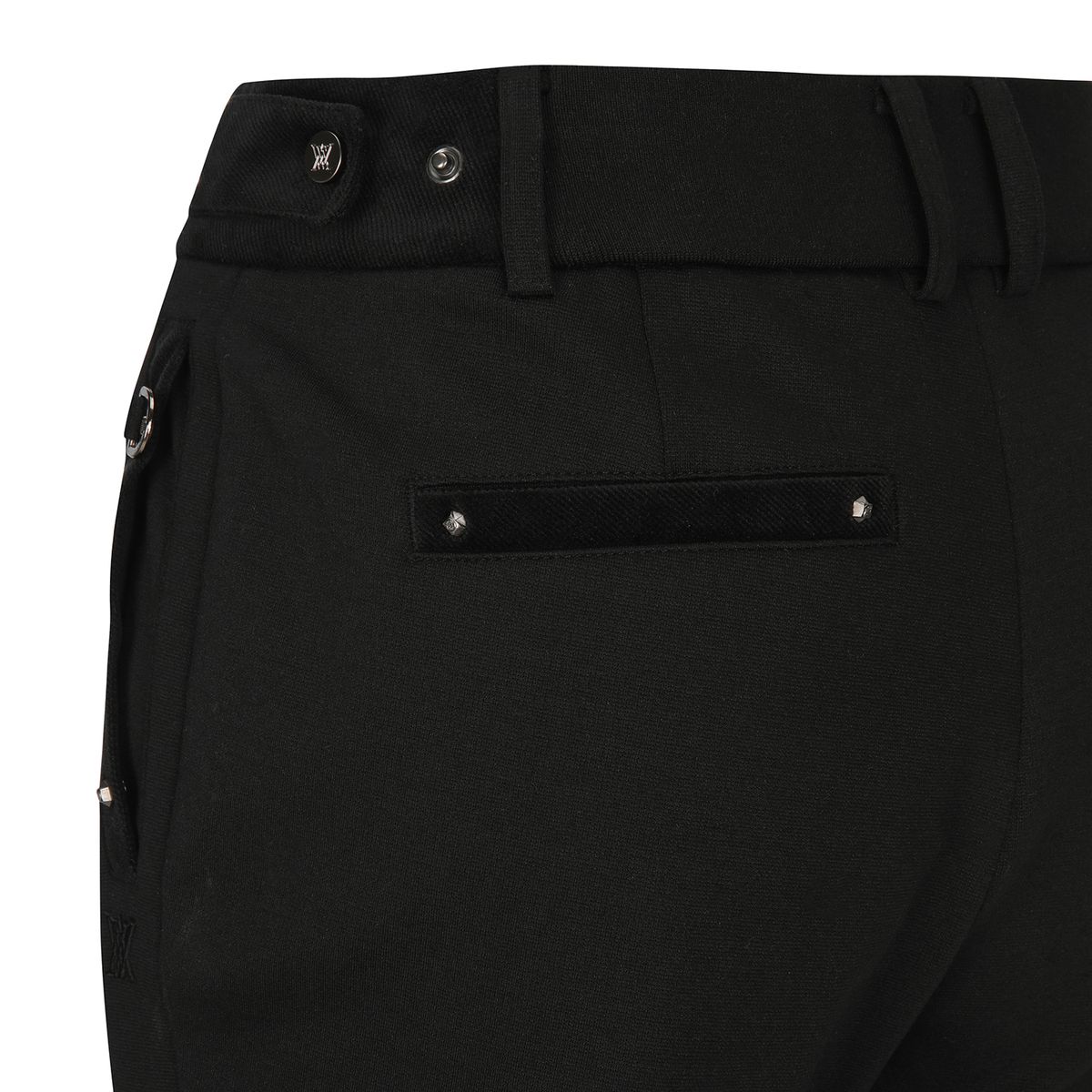 어뉴골프(ANEW GOLF) W JERSEY RIDER SET-UP JOGGER L/PT_BK